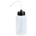 カラーキャップ広口洗浄瓶 500ml ブラック 927-22-22-72【ECJ】