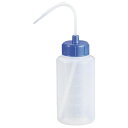 【まとめ買い10個セット品】カラーキャップ広口洗浄瓶 1L ライトブルー 927-22-22-87【ECJ】
