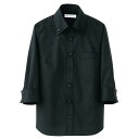 【まとめ買い10個セット品】男女兼用 スキッパーボタンダウンシャツ CH4420-9 ブラック 3L【ECJ】