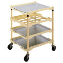 【まとめ買い10個セット品】トレーカート 1X401P GF36 4段【ECJ】