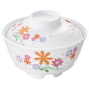 【まとめ買い10個セット品】メラミン食器 花束(ブーケ)ごはん茶椀(身)BU-66A【ECJ】