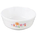 【まとめ買い10個セット品】メラミン食器 花束(ブーケ)浅型小鉢 BU-11B【ECJ】