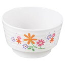 【まとめ買い10個セット品】メラミン食器 花束(ブーケ)小鉢(小)BU-25【ECJ】