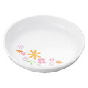 【まとめ買い10個セット品】メラミン食器 花束(ブーケ)おしんこ皿 BU-41【ECJ】