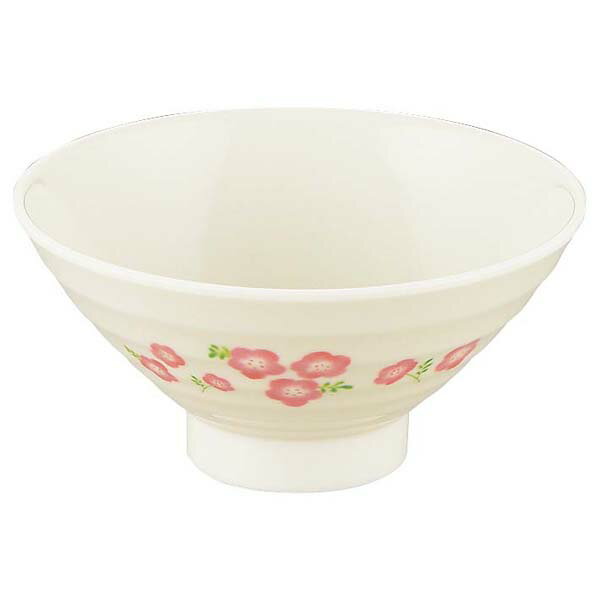 【まとめ買い10個セット品】メラミン食器 桃花(ももか)飯椀(身)MK-4【ECJ】