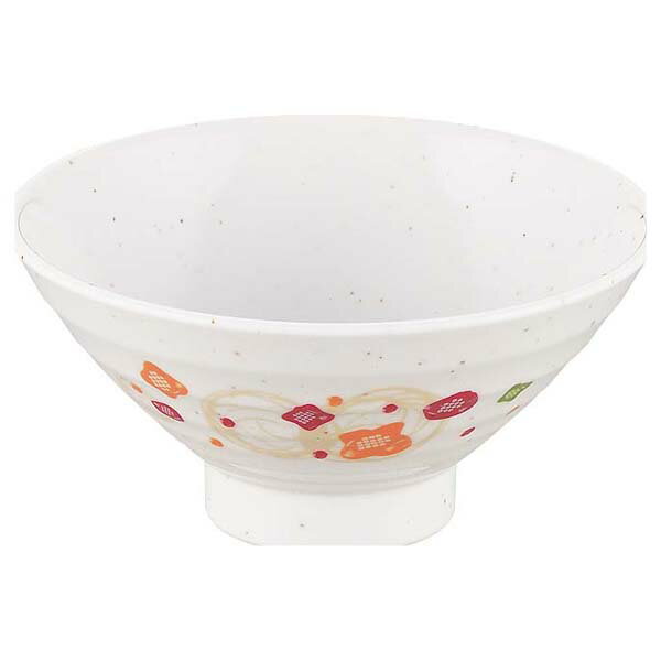 【まとめ買い10個セット品】メラミン食器 和華(ほのか)飯椀(身)HO-4【ECJ】
