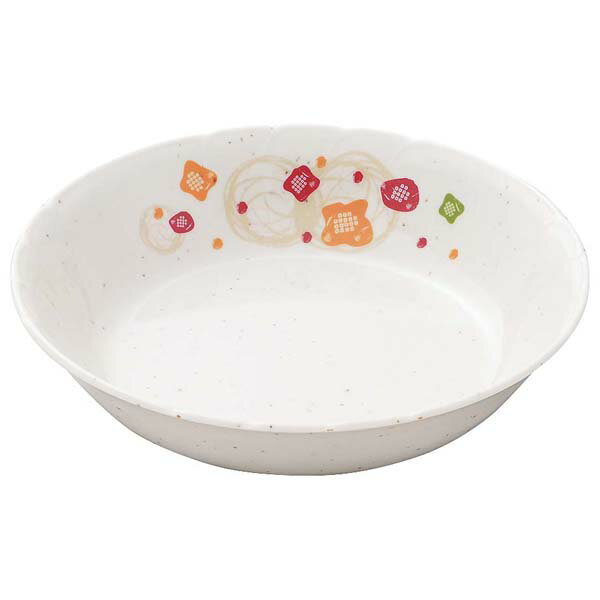 【まとめ買い10個セット品】メラミン食器 和華(ほのか)サラダボール HO-205【ECJ】