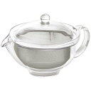 クリアティーポット 280ml ステンレスメッシュ TW-3721【ECJ】