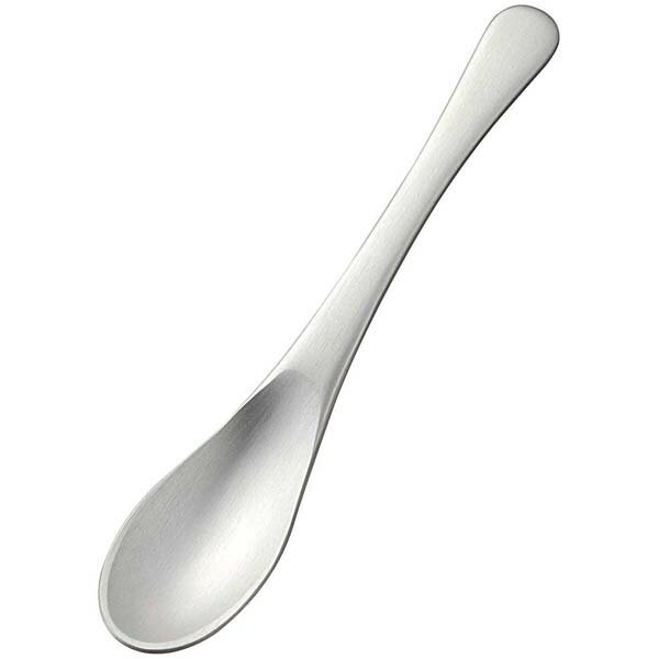 アルミ ティースプーン アルマイト シルバー加工(1個箱)【ECJ】