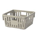 【まとめ買い10個セット品】PP 食器かご 8400 ライトグレー【ECJ】