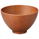 【まとめ買い10個セット品】耐熱5寸飛鳥木目丼 総ブラウン 1001061【ECJ】