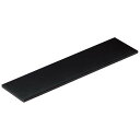 【まとめ買い10個セット品】ライクウッド 細長角プレート ブラック L 1202390【ECJ】