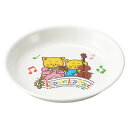 メラミン お子様食器 こねこたい 中皿 KO-25【ECJ】