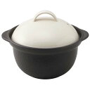 【まとめ買い10個セット品】サーマテック 直火炊飯土鍋(3合炊・内蓋付)アイボリー TDG04【ECJ】