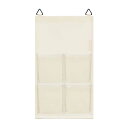 【まとめ買い10個セット品】伝票ホルダー壁掛収納(4P)W-411 オフホワイト【ECJ】