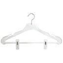 【まとめ買い10個セット品】クリスタルハンガー クリップ付 SH-421P【ECJ】