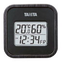 【まとめ買い10個セット品】タニタ デジタル温湿度計 TT-571-BK ブラック【ECJ】
