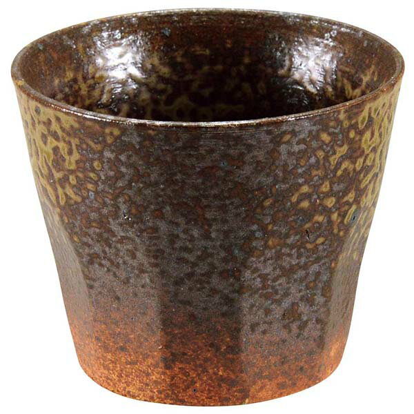 【まとめ買い10個セット品】焼締 ソギ 多用カップ【ECJ】