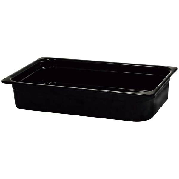 メラミン ガストロノームパン ブラック 1/1 100mm MEGN-11100BK【ECJ】