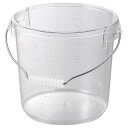 ポリカーボネイト バケツ 10L PO-24A 本体【ECJ】(3)