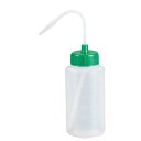カラーキャップ広口洗浄瓶 250ml グリーン 927-22-22-46【ECJ】