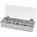 【まとめ買い10個セット品】EBM 18-8 開閉式ヤクミ入 取り外し透明カバー 4ケ入(大)【ECJ】
