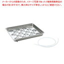 【まとめ買い10個セット品】クローバー 18-8 ウォーターコランダー 大(ビニールホース付)【ECJ】