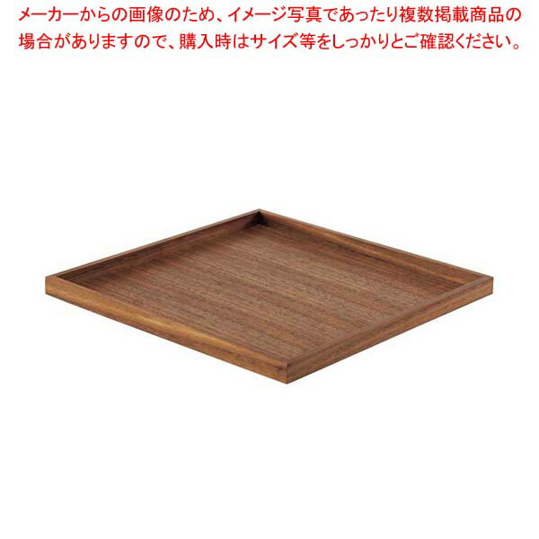 木製 正角箱 盆蓋 ウォールナット【ECJ】