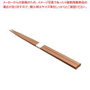 竹一番 先細箸 角箸 燻し 100膳入 23.5cm【ECJ】