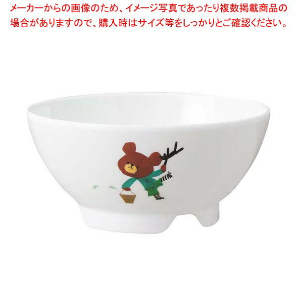 饭碗 - メラミン食器 くまのがっこう「ジャッキーのたからもの」飯椀 CM-S7TA【ECJ】
