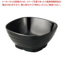メラミン 和食器 角小鉢(大)BL-50 黒【ECJ】