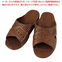 【まとめ買い10個セット品】紳士シャワーサンダル 前あき チョコ T-FTG-1 LL【ECJ】(4)