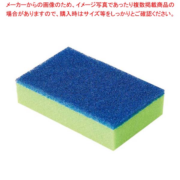 商品の仕様●外寸(mm)：75×115mm ●重量：12g●材質：ナイロン不織布(樹脂研磨粒子つき)・抗菌ウレタンスポンジ●製造国：日本■●不織布部分は強靭な繊維構造なので、ちぎれにくく異物混入対策に有効です。●不織布部分に樹脂研磨粒子が含まれており、キズをつけにくいのに、しっかり汚れを落とします。●安心のHACCPインターナショナル認証マーク取得済み製品です。●S、Lの2サイズ、4カラーで用途分けや交差汚染対策品としてご使用ください。※商品画像はイメージです。複数掲載写真も、商品は単品販売です。予めご了承下さい。※商品の外観写真は、製造時期により、実物とは細部が異なる場合がございます。予めご了承下さい。※色違い、寸法違いなども商品画像には含まれている事がございますが、全て別売です。ご購入の際は、必ず商品名及び商品の仕様内容をご確認下さい。※原則弊社では、お客様都合（※色違い、寸法違い、イメージ違い等）での返品交換はお断りしております。ご注文の際は、予めご了承下さい。