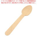 【まとめ買い10個セット品】木製 使い捨てスプーン(100本入)小 WS-140【ECJ】