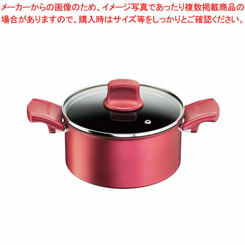 ティファール IHルージュ・アンリミテッド シチューパン 20cm 【ECJ】