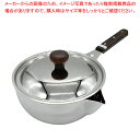 MA 18-0 カラス口パン(目盛付)18cm 1.6L 電磁 フタ付 【ECJ】