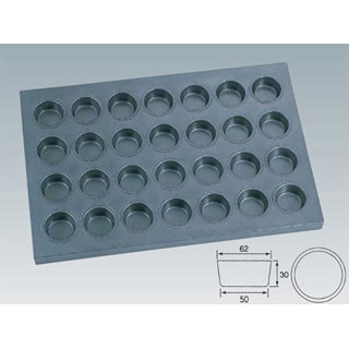 Sheet Pans - シリコン シリコーン加工カップ型天板 28面 ENDO【キッチン 業務用天板 天パン オーブン レンジ お菓子作り ケーキ作り オーブンレンジ 天板 業務用 オーブン 天板 ケーキ 天板で焼く ケーキ天板 クッキー てんばん 製菓板】【ECJ】
