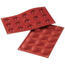 【まとめ買い10個セット品】SF005 ハーフボール 15ヶ取【厨房器具 製菓道具 飲食店】【ECJ】