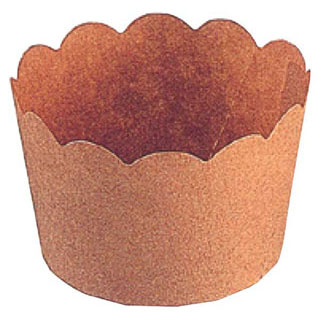 Paper Molds - 【まとめ買い10個セット品】【NP-8F茶［100枚入］】【厨房器具 製菓道具 飲食店】 【バレンタイン 手作り】【ECJ】