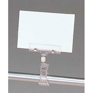 【まとめ買い10個セット品】【アクリルカード立クリップ式34-2021［5個入］】【厨房器具 製菓道具 飲食店】 【バレンタイン 手作り】【ECJ】