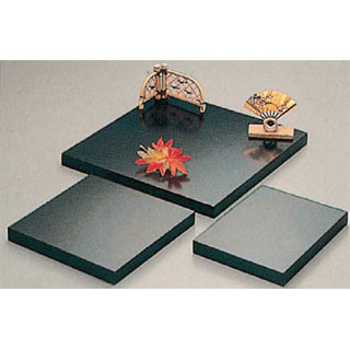 【まとめ買い10個セット品】黒塗飾り台（ウレタン仕上） 中 【バレンタイン 手作り】【ECJ】