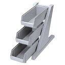 【まとめ買い10個セット品】【BKオーガナイザー3段1列 ブラウン】【厨房器具 製菓道具 飲食店】【ECJ】