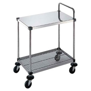 【トップハンドル1ヶ付2段 1T-4-2-B-M-7】【厨房器具 製菓道具 飲食店】【ECJ】