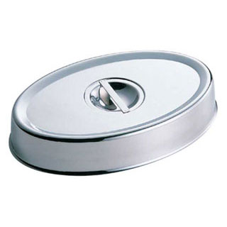 【まとめ買い10個セット品】【18-8小判皿カバー 22インチ用】 【厨房器具 製菓道具 飲食店】【ECJ】