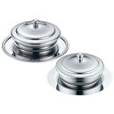 【まとめ買い10個セット品】【18-8スタッキングバタークーラー B渕】【厨房器具 製菓道具 飲食店】【ECJ】