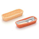 【まとめ買い10個セット品】【樹脂バスケット 角長細角 91-001B 茶】【厨房器具 製菓道具 飲食店】【ECJ】
