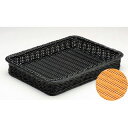【まとめ買い10個セット品】【樹脂バスケット太渕 ディスプレイかご特大 6‐71‐3 茶】 【厨房器具 製菓道具 飲食店】 【バレンタイン 手作り】【ECJ】