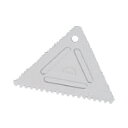 【ホワイトサム アルミ三角ケーキグシ 1446 ENDO】【厨房器具 製菓道具 飲食店】 【バレンタイン 手作り】【ECJ】