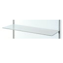 丸面スチール棚セットW120×D30cm 61-35-6-2【システム什器 システムオプション スリット式システムオプションW120cm 丸面スチール棚セット ...