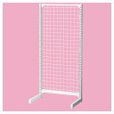 BR50片面90×180cm ネットタイプ本体 ホワイト 61-421-95-3【システム什器 BR50(ベーシックラック) ゴンドラ什器 本体 BR50片面 ...